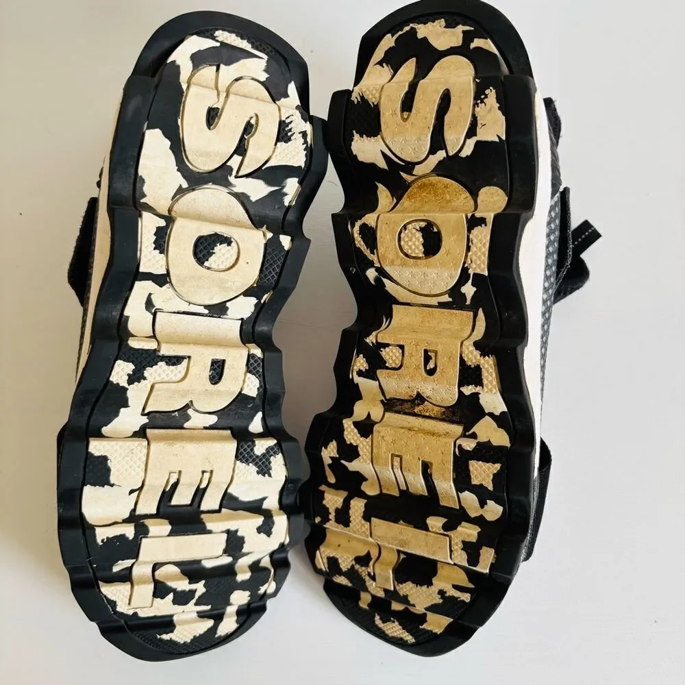 Sorel Kinetic Mesh Slip-On Sneakers – Black, Women’s Size 8